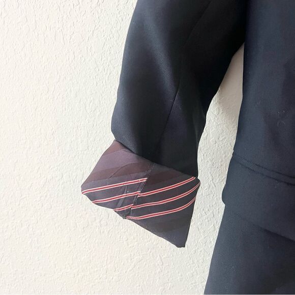 J. Crew Blazer Womens Italian Wool Dover Navy Blue #G7102 Size 4 - Picture 3 of 8